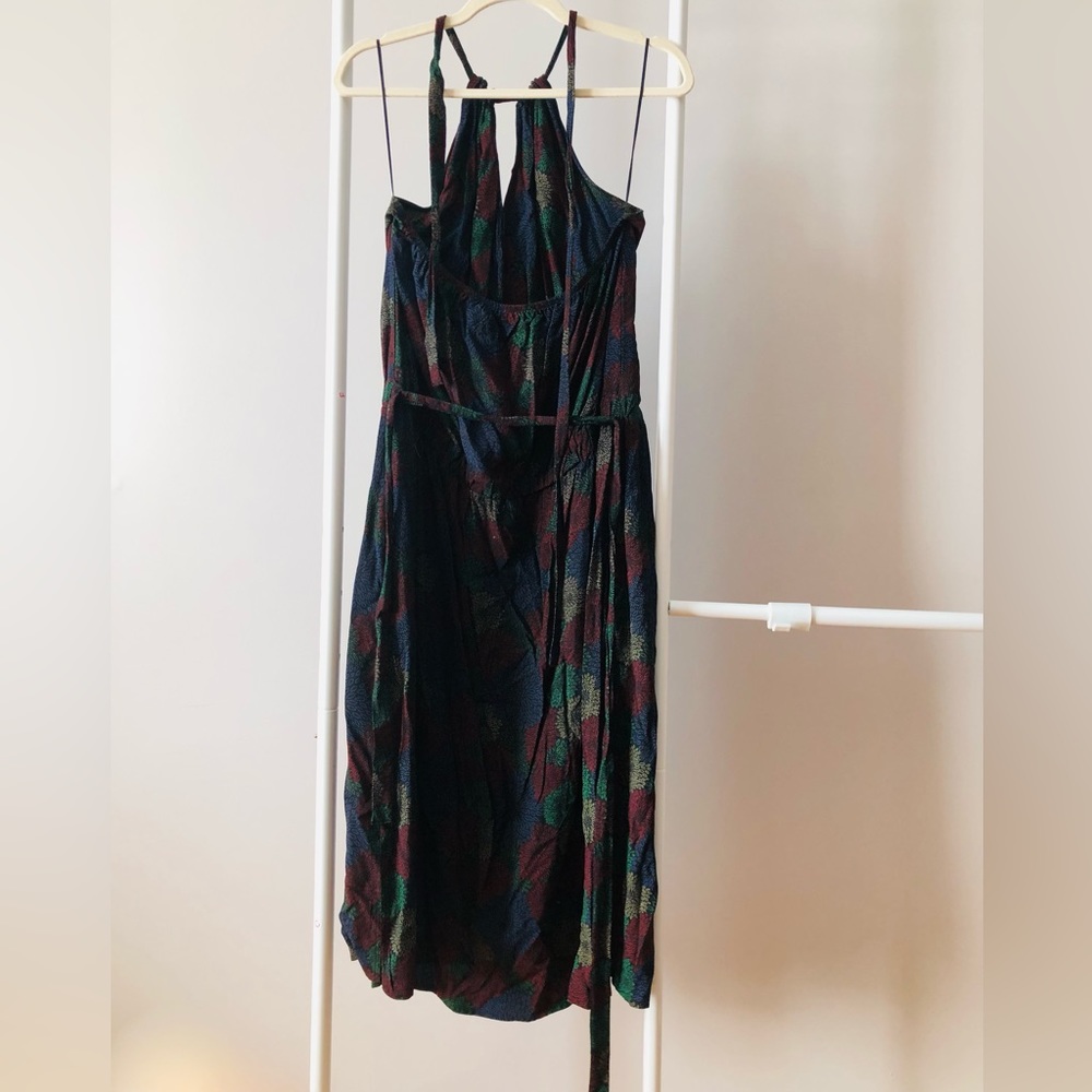 Halter dress midi length